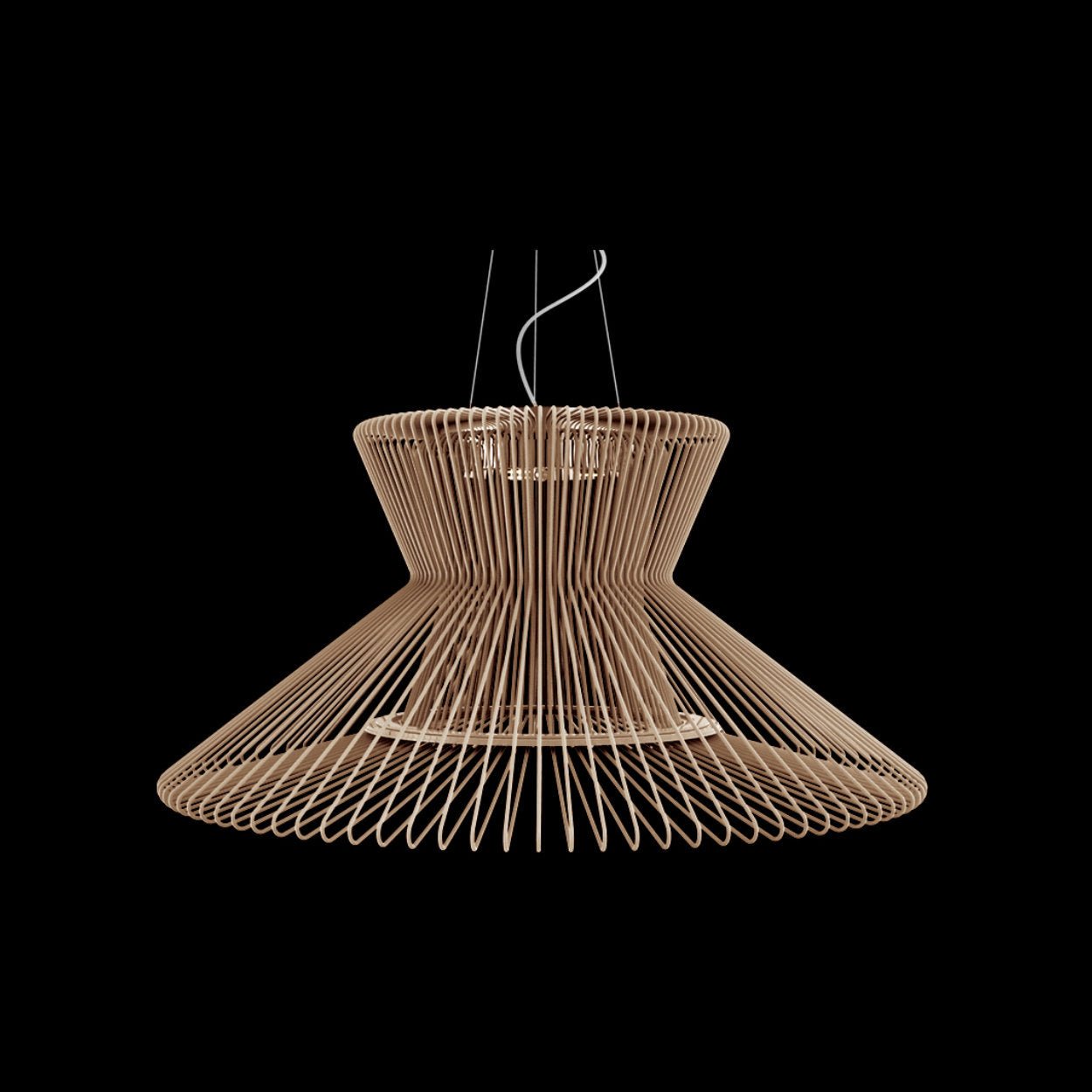 Metal Lux Impossible B Wire Pendant Light - uBaaHaus