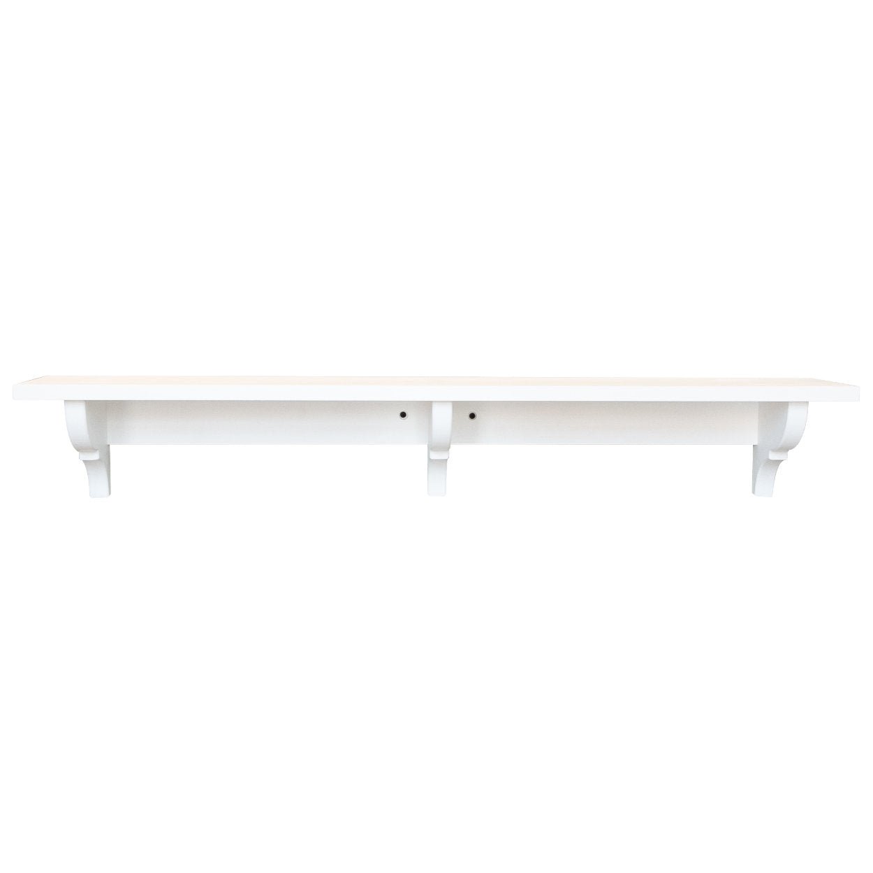 Shaker Shelf With Brackets - uBaaHaus