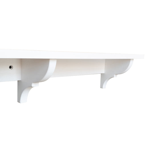 Shaker Shelf With Brackets - uBaaHaus