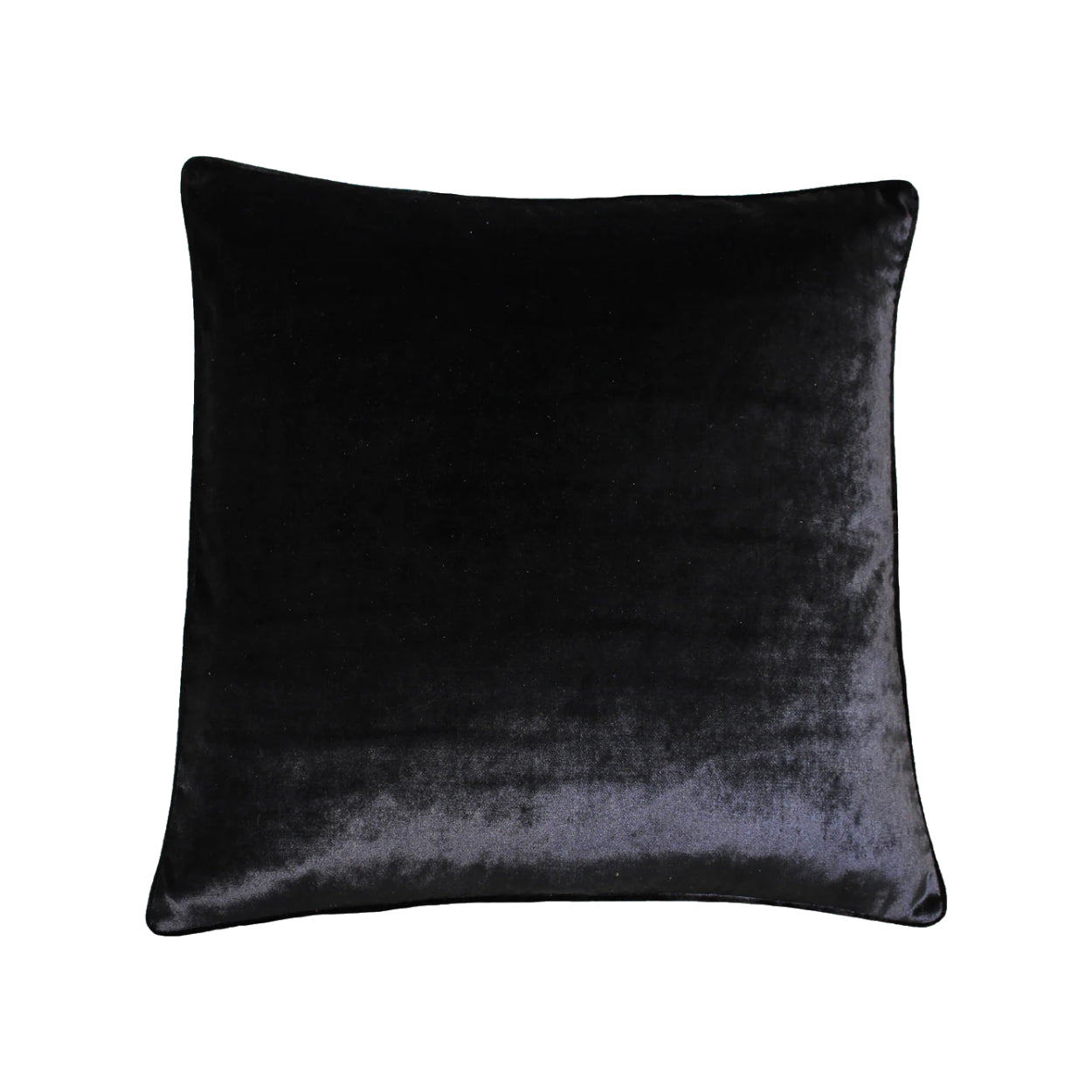 Paoletti - All Black Velvet Cushion