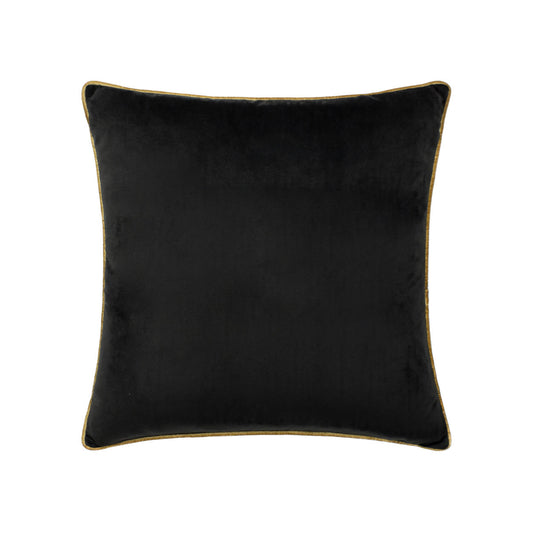 Paoletti - Black Velvet Cushion