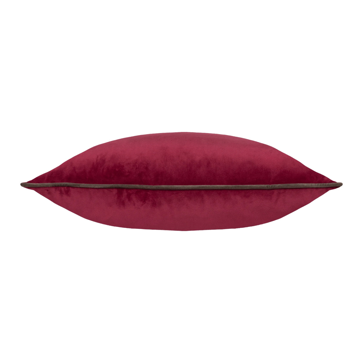 Paoletti - Cranberry Red Velvet Cushion