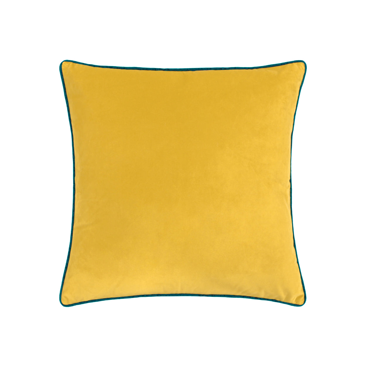 Paoletti - Cylon Yellow Velvet Cushion