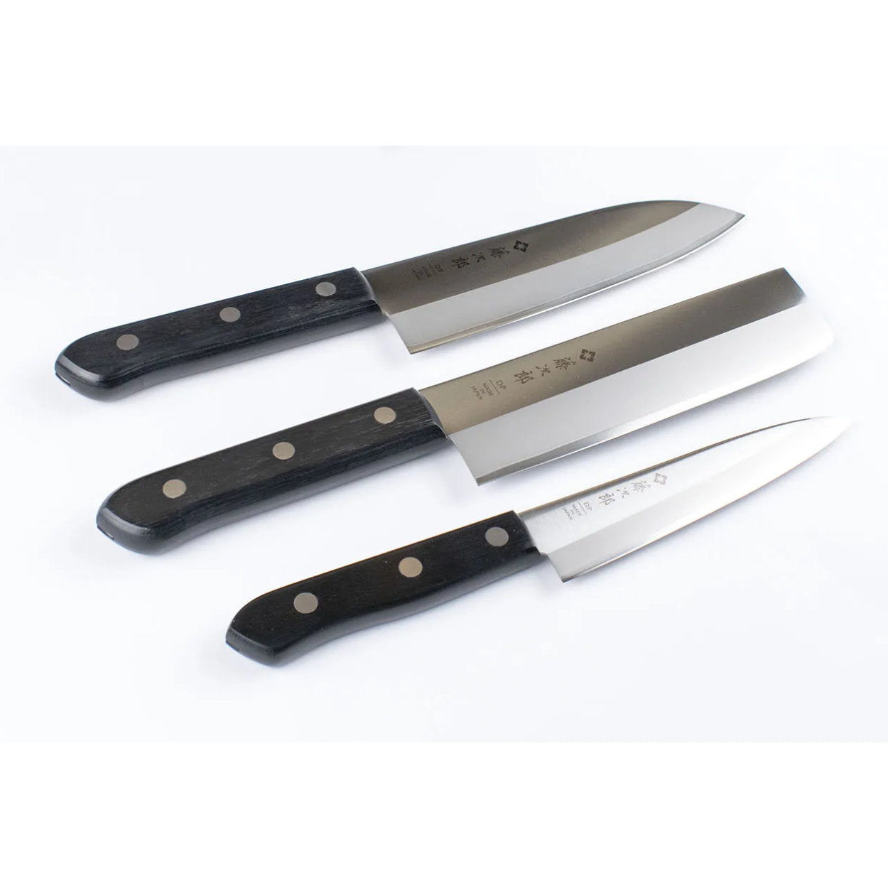 Tojiro VG10 NB Japanese Kitchen Knife Set of 3