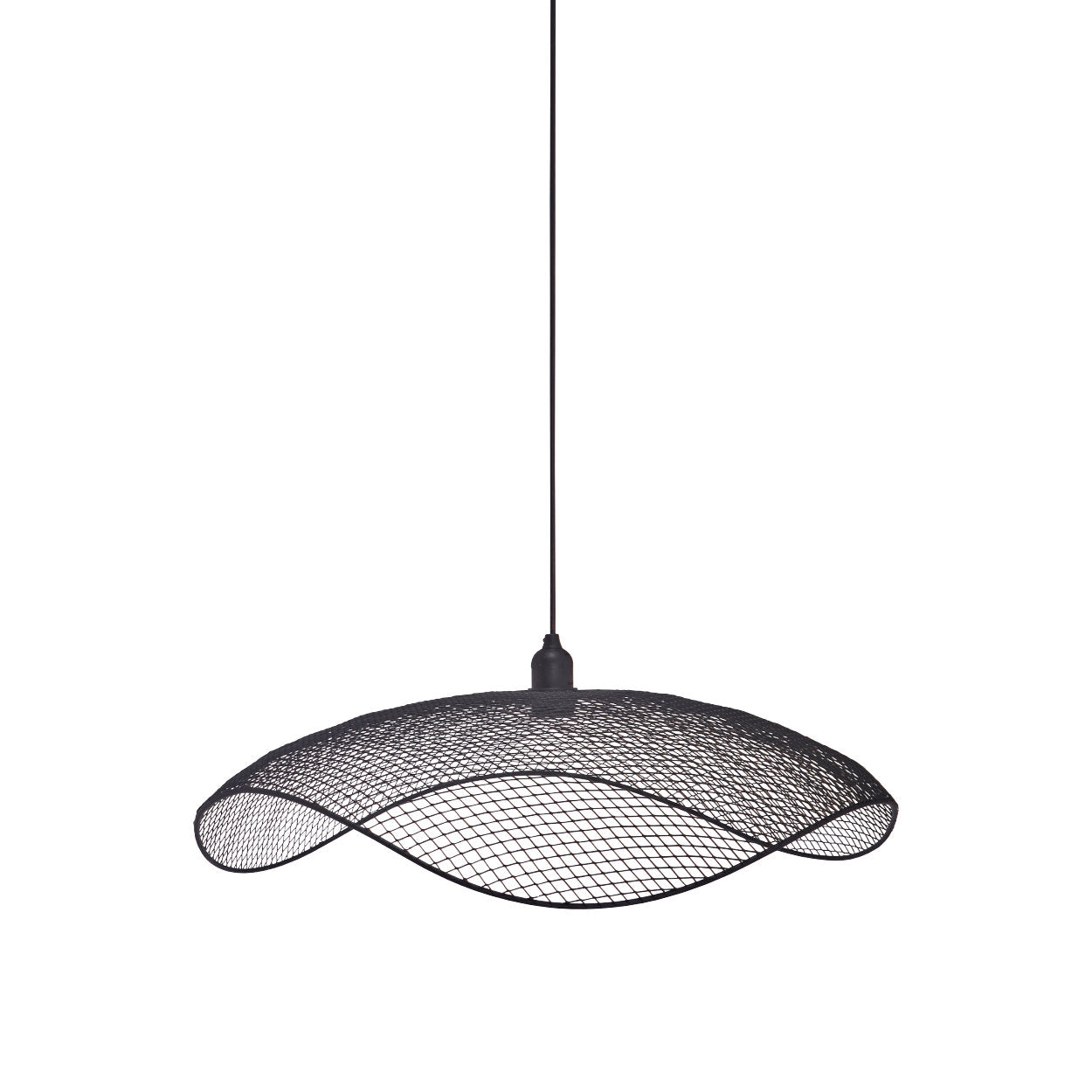 PR Home Vivi Black Mesh Pendant Light