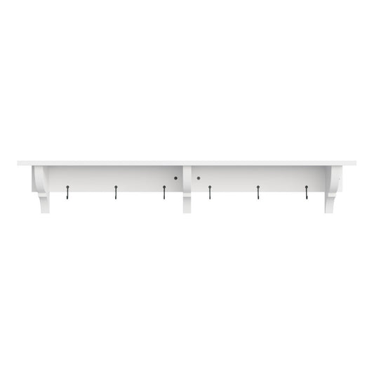 Wide Shaker Shelf With Brackets