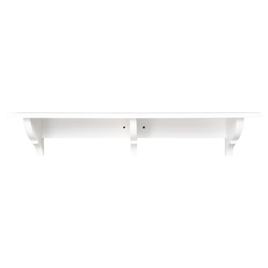 Wide Shaker Shelf With Brackets