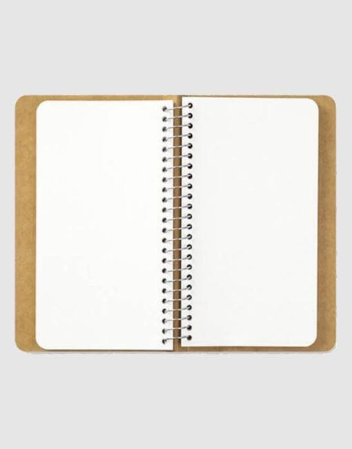 Spiral Ring Notebook A6 Slim | By Traveler's Company Stationery Notable Design 