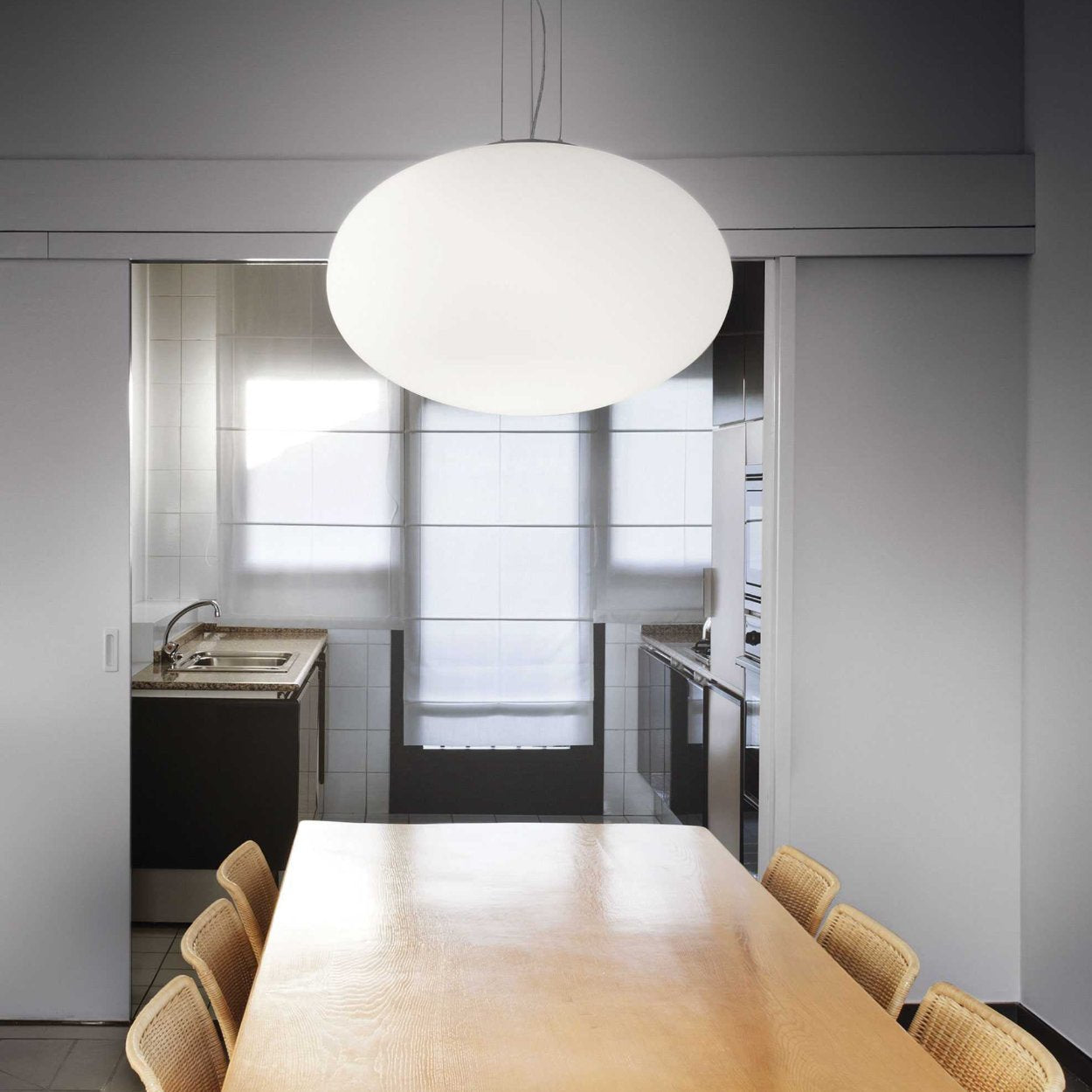 Ideal Lux Candy SP1 Globe Pendant Light - uBaaHaus