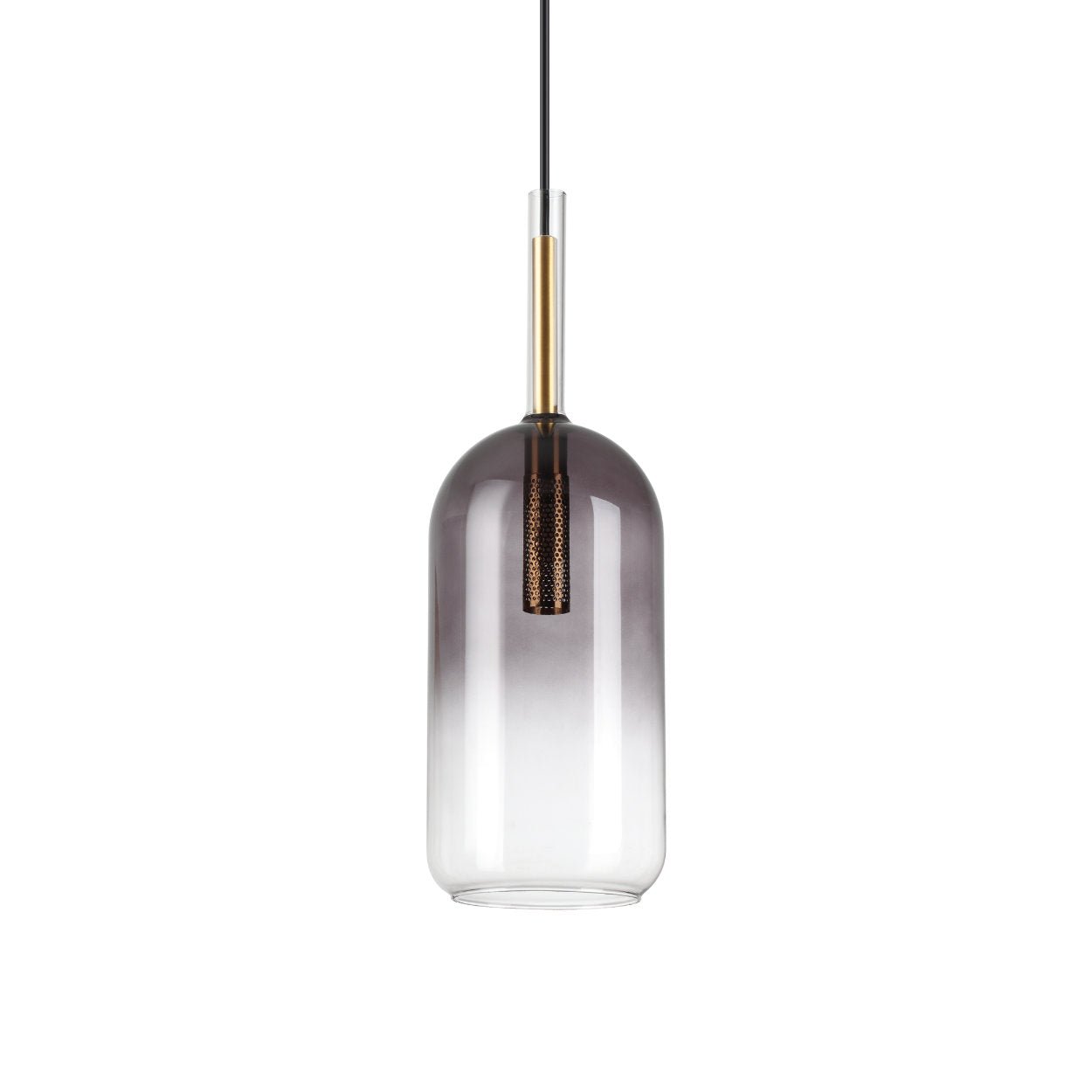 Ideal Lux Empire SP1 Cilindro Glass Pendant Light - uBaaHaus