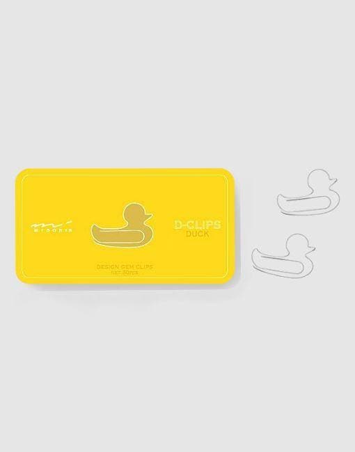 D-Clips | By Midori Stationery Notable Design Duck 