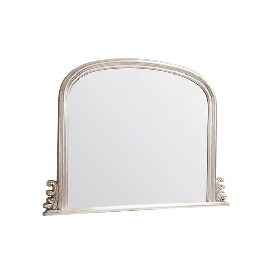 thornby silver arched mirror