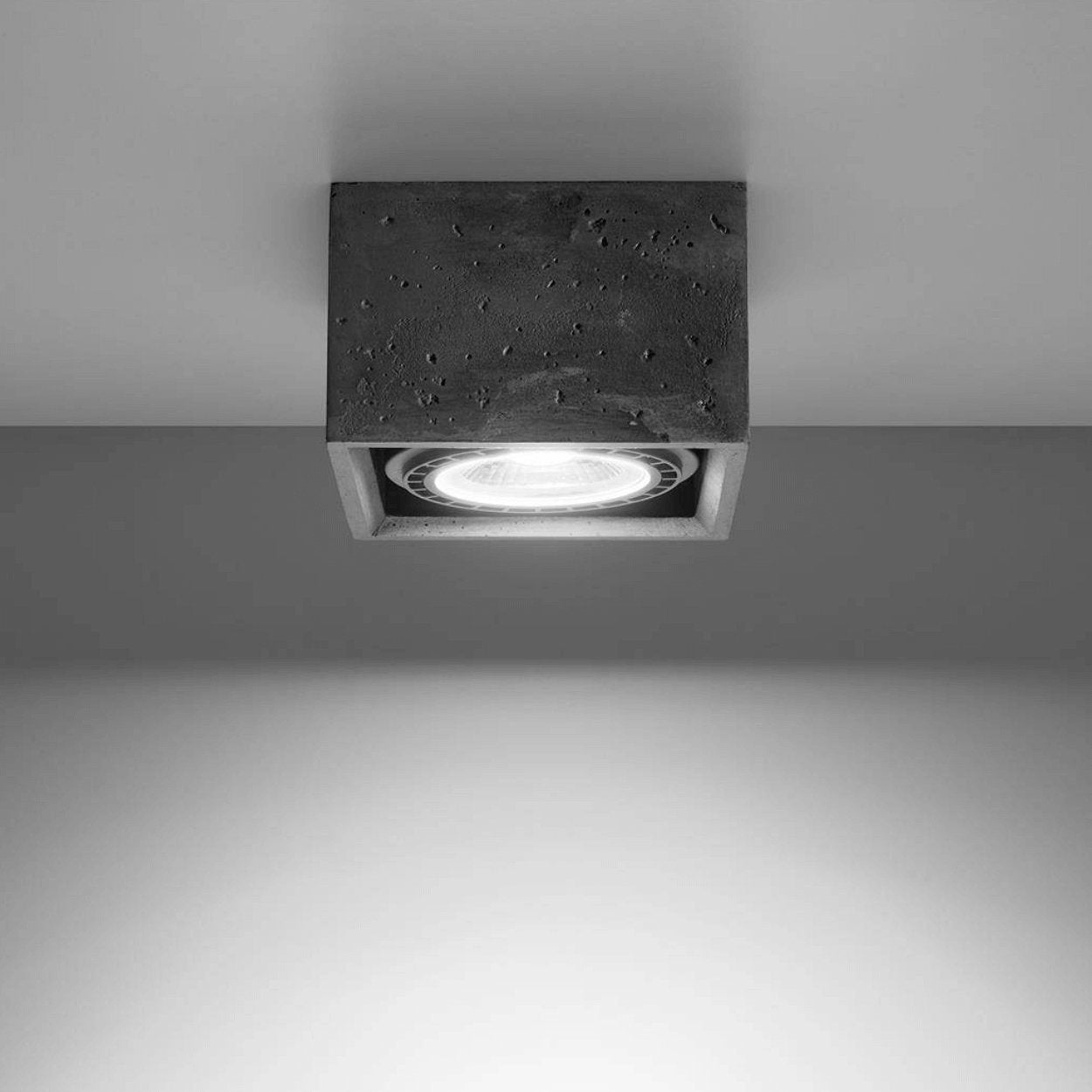Sollux Quatro 1 Concrete Surface Downlight