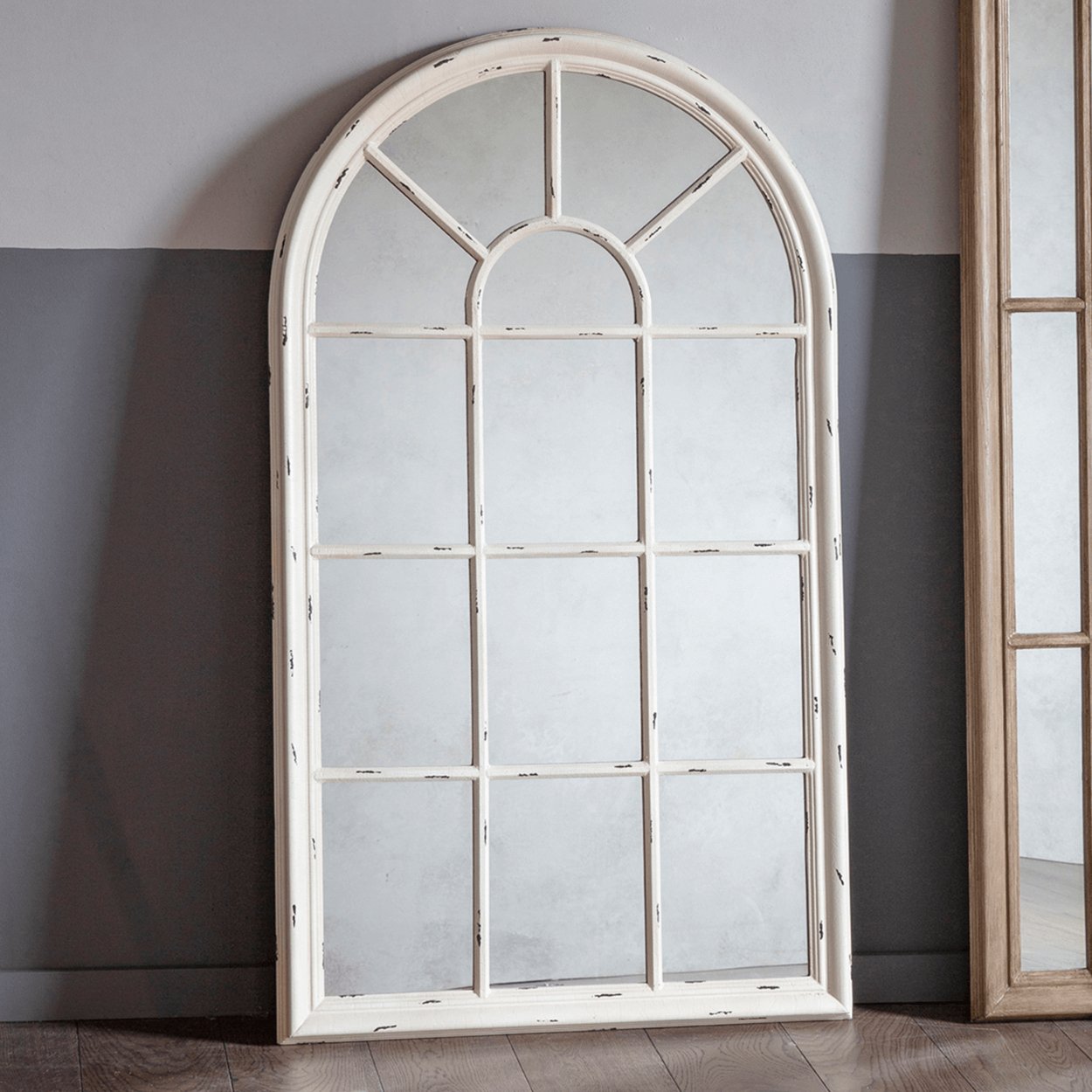 Tall Arched Window Mirror